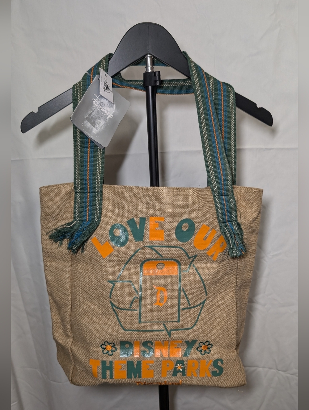 Disneyland Theme Park Jute Bag